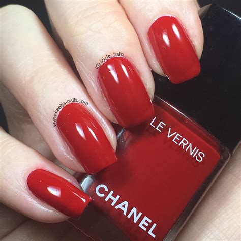 chanel nail polish classic red|chanel rouge puissant nail polish.